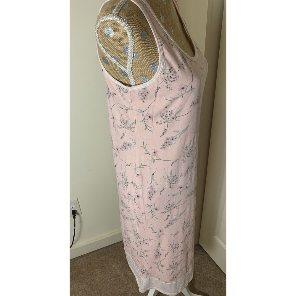 Vintage Adonna Women’s Cottage Floral Nightgown Pajama Sleeping Dress Small - Picture 7 of 11